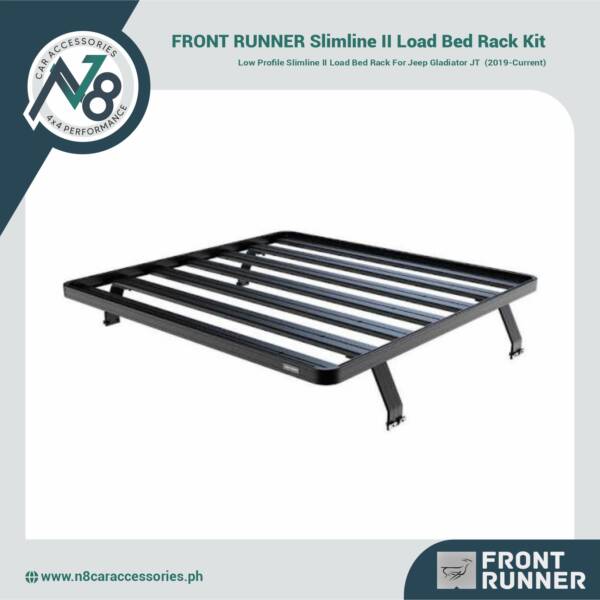 FRONT RUNNER Slimline II Load Bed Rack Kit Jeep Gladiator JT (2019-Current) Genuine