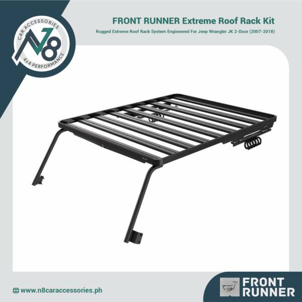 FRONT RUNNER Extreme Roof Rack Kit Jeep Wrangler JK 2 Door (2007-2018) Genuine