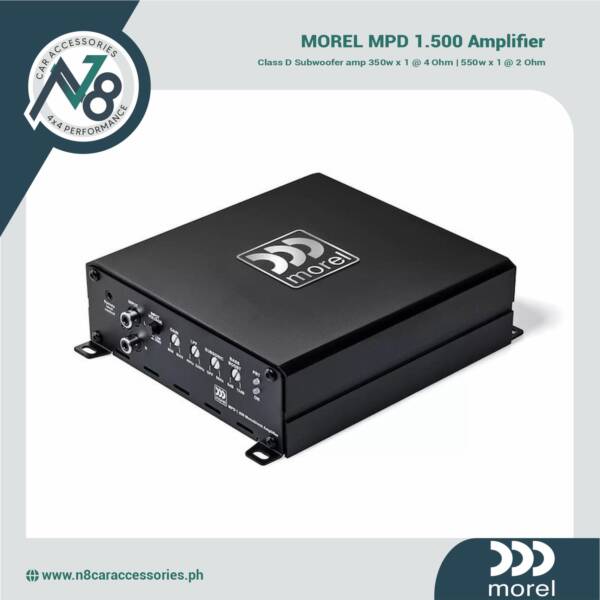MOREL MPD 1.500 Amplifier Genuine