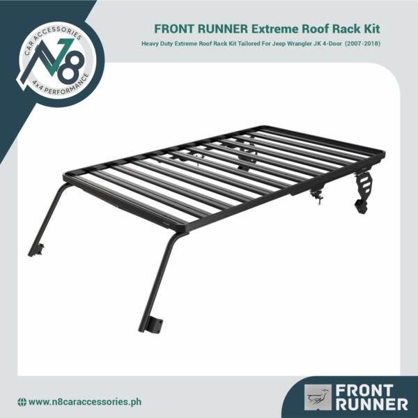 FRONT RUNNER Extreme Roof Rack Kit Jeep Wrangler JK 4 Door (2007-2018) Genuine