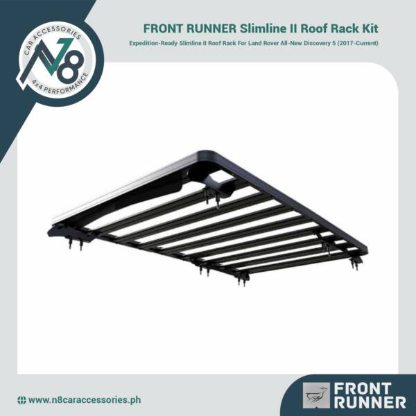FRONT RUNNER Slimline II Roof Rack Kit Land Rover All-New Discovery 5 (2017-Current) Expedition Genuine