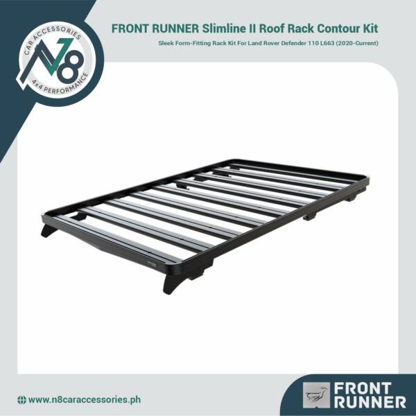 FRONT RUNNER Slimline II Roof Rack Contour Kit Land Rover Defender 110 L663 (2020-Current) Genuine