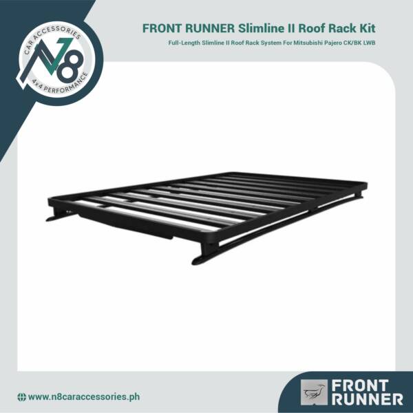 FRONT RUNNER Slimline II Roof Rack Kit Mitsubishi Pajero CK/BK LWB Genuine