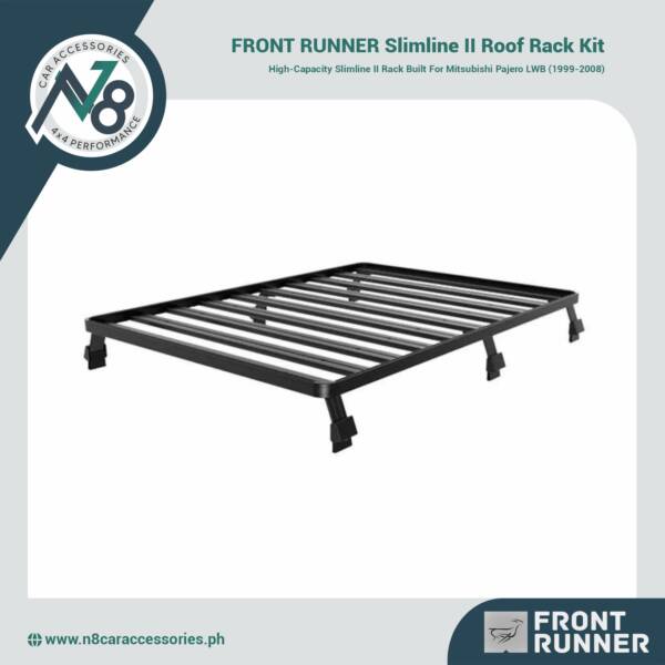 FRONT RUNNER Slimline II Roof Rack Kit Mitsubishi Pajero LWB (1999-2008) Genuine