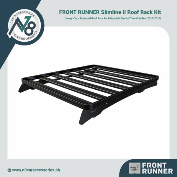 FRONT RUNNER Slimline II Roof Rack Kit Mitsubishi Strada/Triton/5th Gen (2015-2023) Genuine