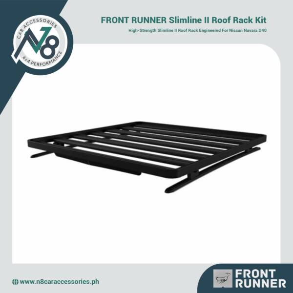 FRONT RUNNER Slimline II Roof Rack Kit Nissan Navara D40 Genuine