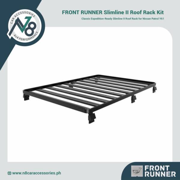 FRONT RUNNER Slimline II Roof Rack Kit Nissan Patrol Y61 Genuine