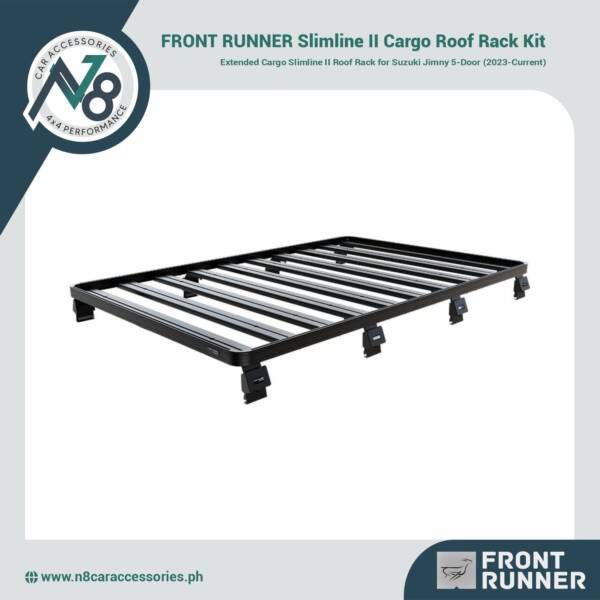 FRONT RUNNER Slimline II Cargo Roof Rack Kit Suzuki Jimny 5-Door (2023-Current) Genuine