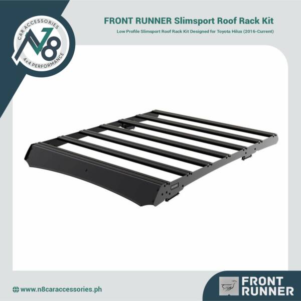FRONT RUNNER Slimsport Roof Rack Kit Toyota Hilux (2016-Current) Genuine