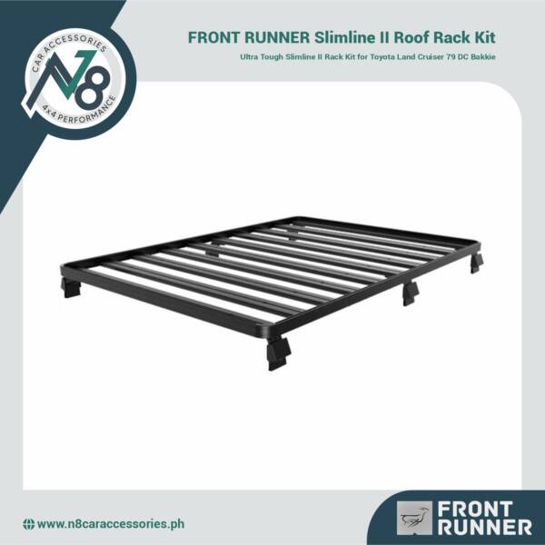 FRONT RUNNER Slimline II Roof Rack Kit Toyota Land Cruiser 79 DC Bakkie Genuine