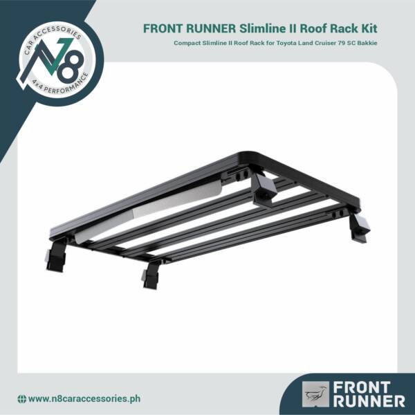 FRONT RUNNER Slimline II Roof Rack Kit Toyota Land Cruiser 79 SC Bakkie Genuine