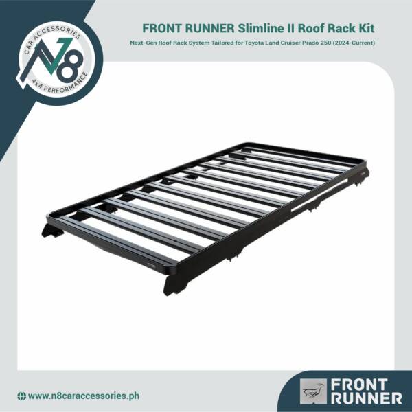 FRONT RUNNER Slimline II Roof Rack Kit Toyota Land Cruiser Prado 250 (2024-Current) Genuine
