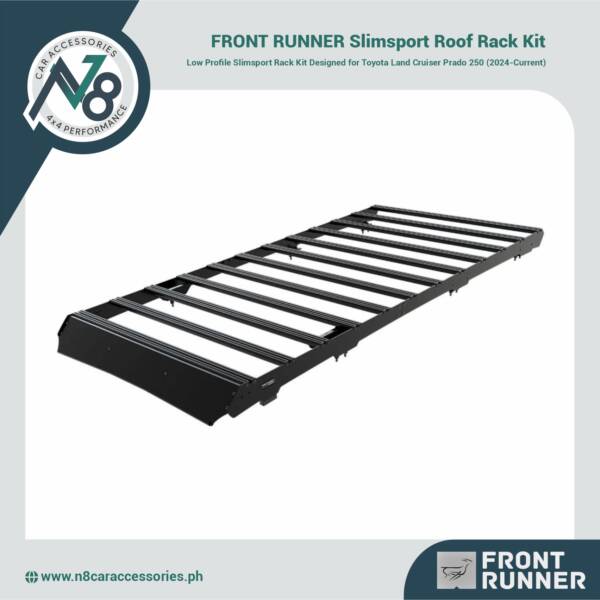 FRONT RUNNER Slimsport Roof Rack Kit Toyota Land Cruiser Prado 250 (2024-Current) Genuine