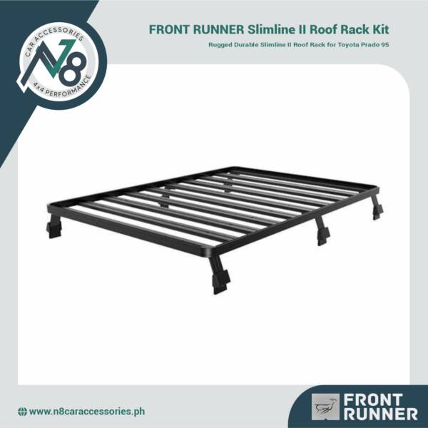 FRONT RUNNER Slimline II Roof Rack Kit Toyota Prado 95 Genuine