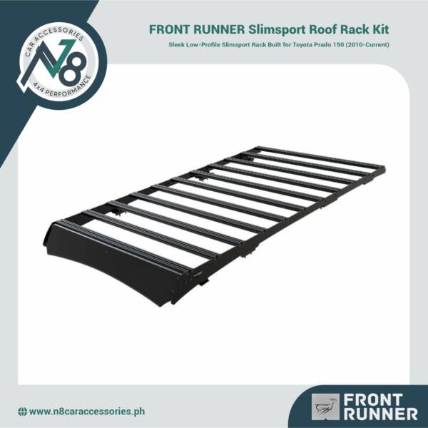 FRONT RUNNER Slimsport Roof Rack Kit Toyota Prado 150 (2010-Current) Genuine