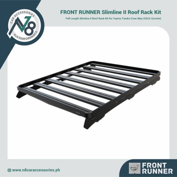 FRONT RUNNER Slimline II Roof Rack Kit Toyota Tundra Crew Max (2022-Current) Genuine