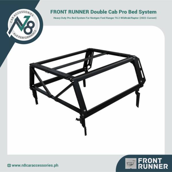 FRONT RUNNER Double Cab Pro Bed System Nextgen Ford Ranger T6.2 Wildtrak/Raptor (2022-Current) Genuine