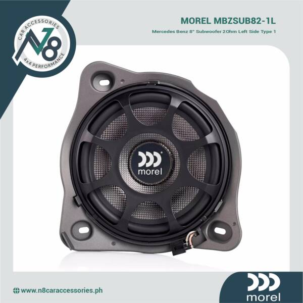 MOREL MBZSUB82-1L 8" Subwoofer 2Ohm Left Side Type 1 Genuine