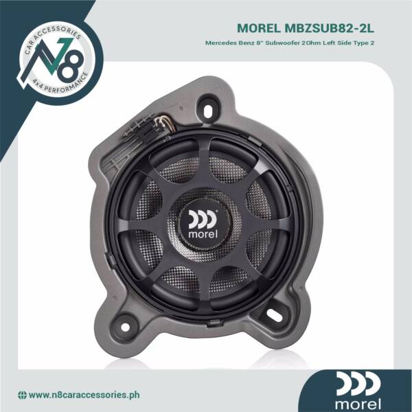 MOREL MBZSUB82-2L 8" Subwoofer 2Ohm Left Side Type 2 Genuine