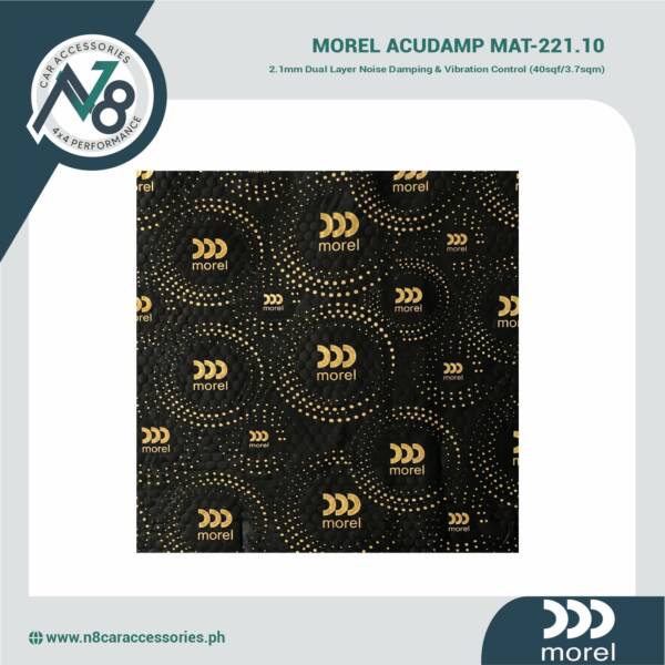 MOREL Acudamp MAT-221.10 Dual Layer Noise Damping & Vibration Control Genuine