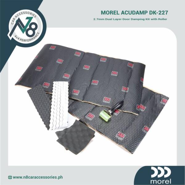MOREL Acudamp DK-227 Dual Layer Door Damping Kit with Roller Genuine