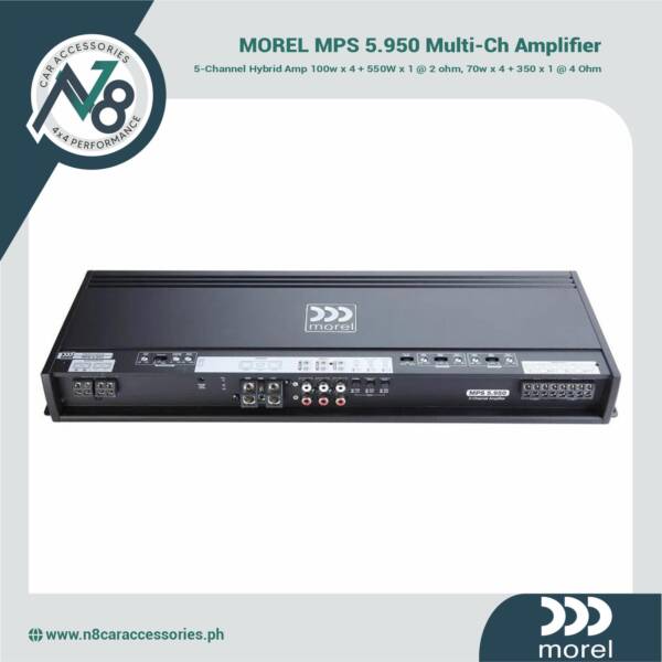 MOREL MPS 5.950 Multi-Channel Amplifier Genuine