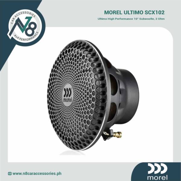 MOREL Ultimo SCX102 10" Subwoofer 2 Ohm Genuine