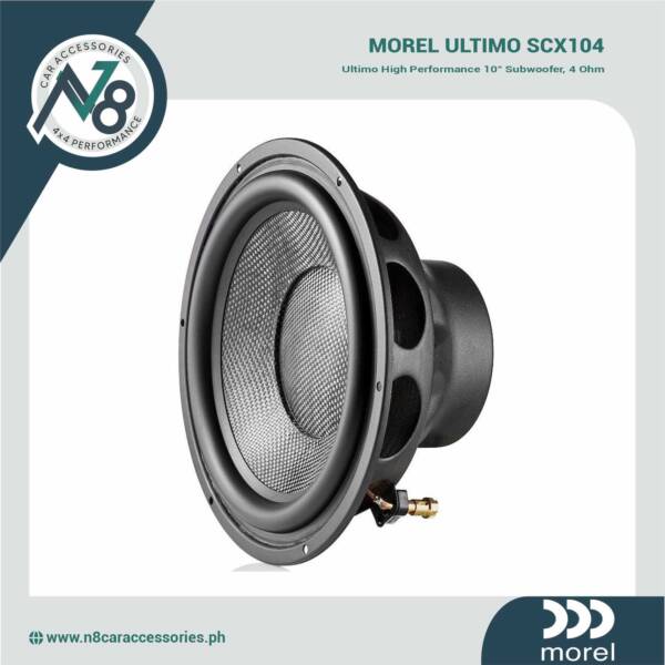 MOREL Ultimo SCX104 10" Subwoofer 4 Ohm Genuine
