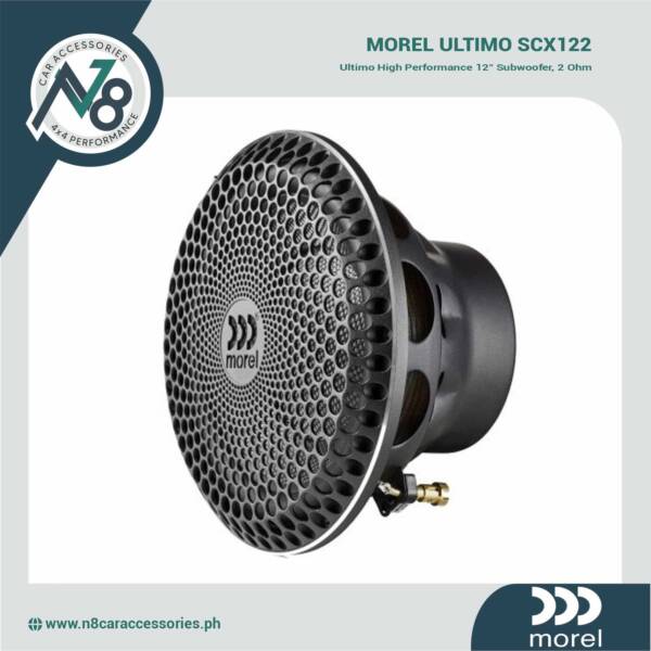 MOREL Ultimo SCX122 12" Subwoofer 2 Ohm Genuine
