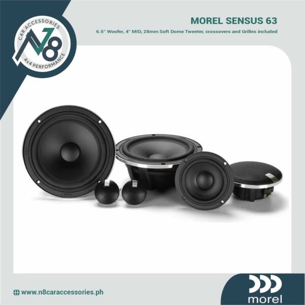 MOREL Sensus 63 3-Way Component Systems Genuine