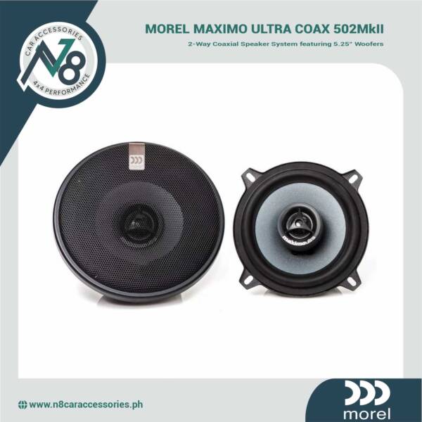 MOREL Maximo Ultra 502MKII 2-Way Coaxial Speaker System Genuine