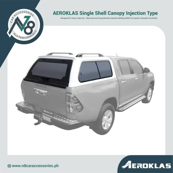 AEROKLAS Single Shell Canopy Injection Type Genuine