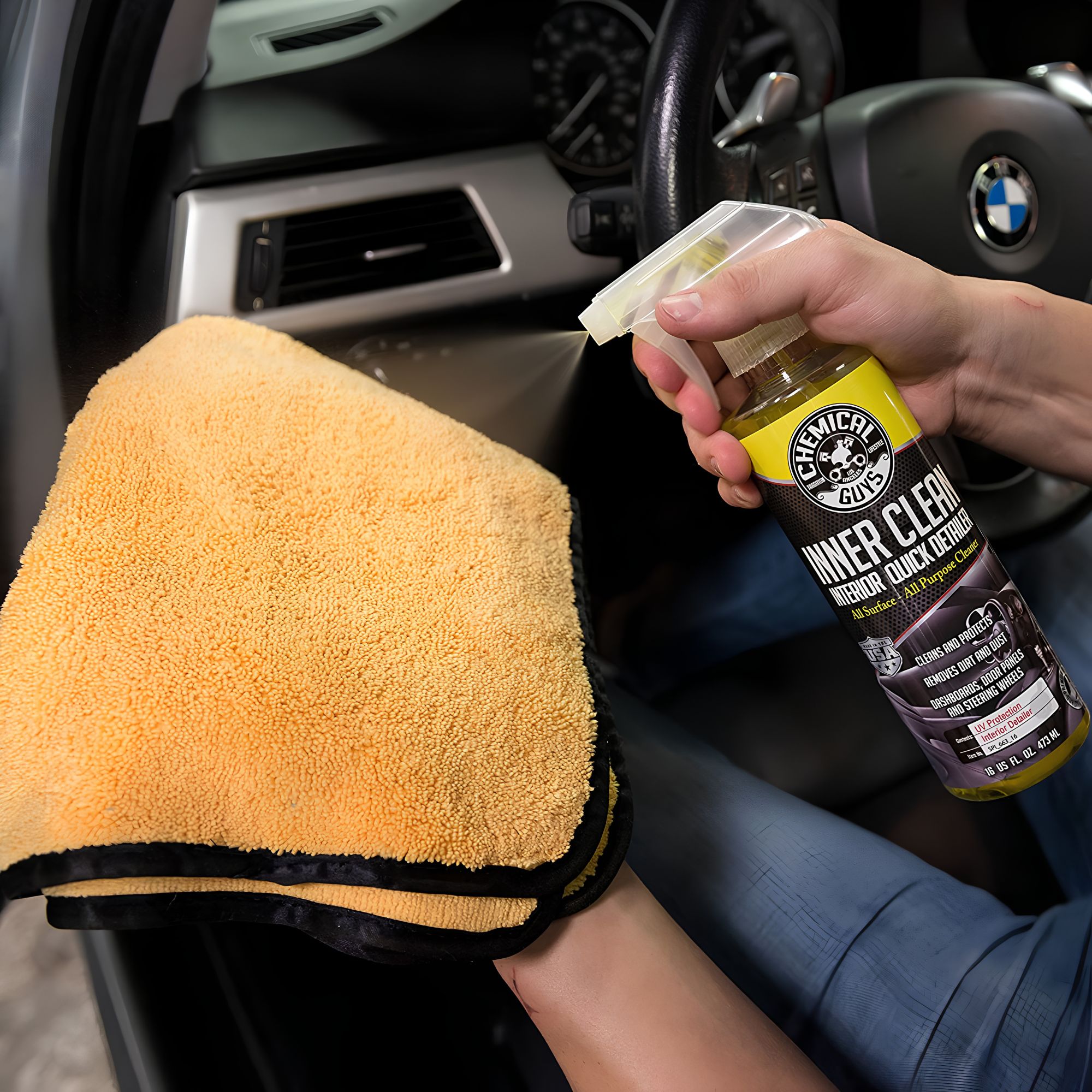 CHEMICAL GUYS Innerclean Interior Quick Detailer & Protectant Genuine - Image 3