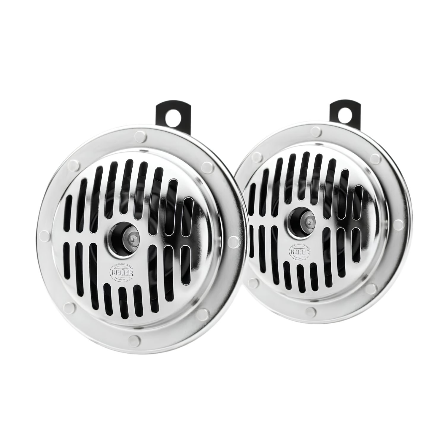 HELLA Chrome Avant Horn 12V Genuine - Image 2
