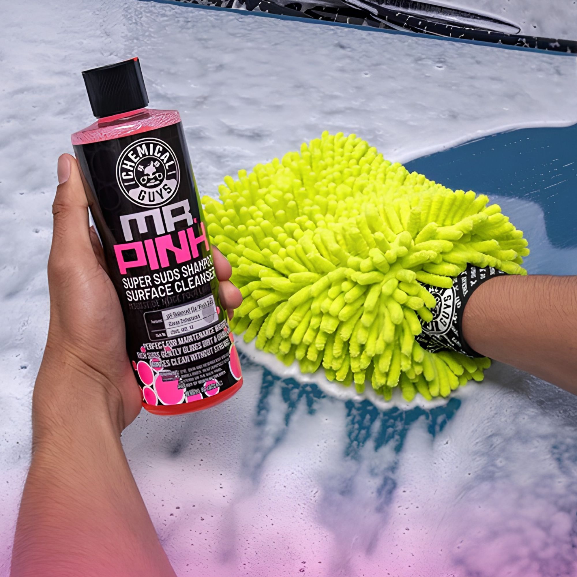 CHEMICAL GUYS Mr. Pink Car Wash Shampoo 16 Fl. Oz. Genuine - Image 4