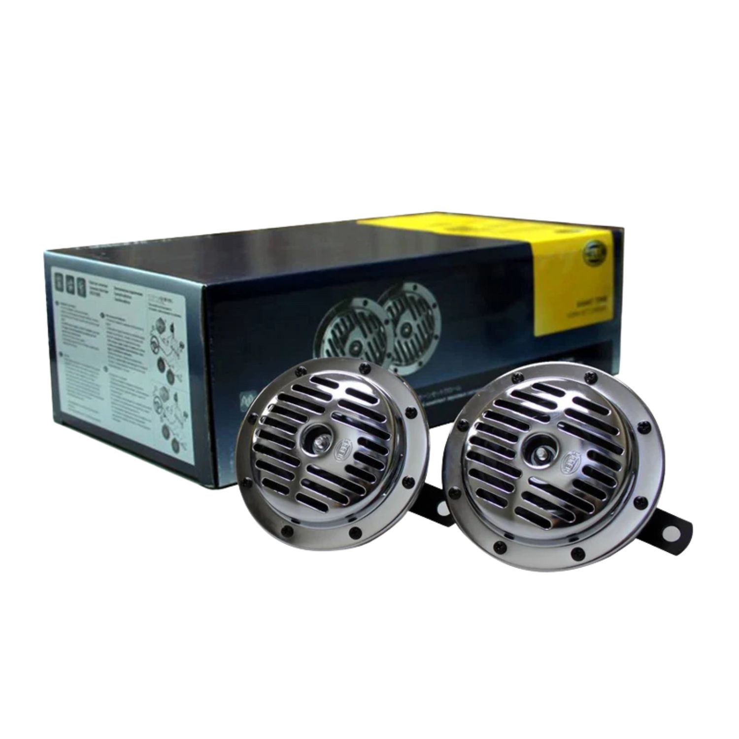 HELLA Chrome Avant Horn 12V Genuine - Image 4