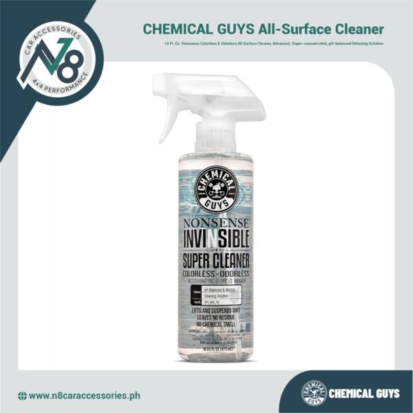 CHEMICAL GUYS Nonsense Colorless & Odorless All Surface Cleaner 16 Fl. Oz. Genuine