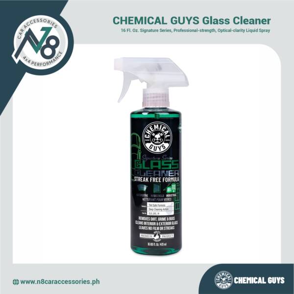 CHEMICAL GUYS Glass Cleaner Signature Series 16 Fl. Oz. Genuine
