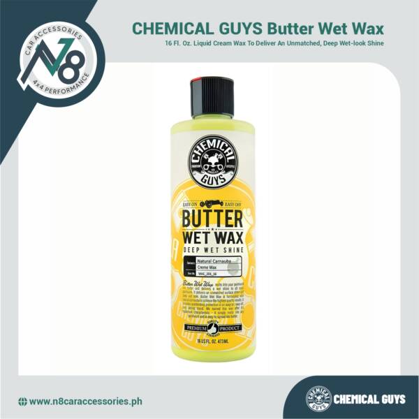 CHEMICAL GUYS Butter Wet Wax 16 Fl. Oz. Genuine