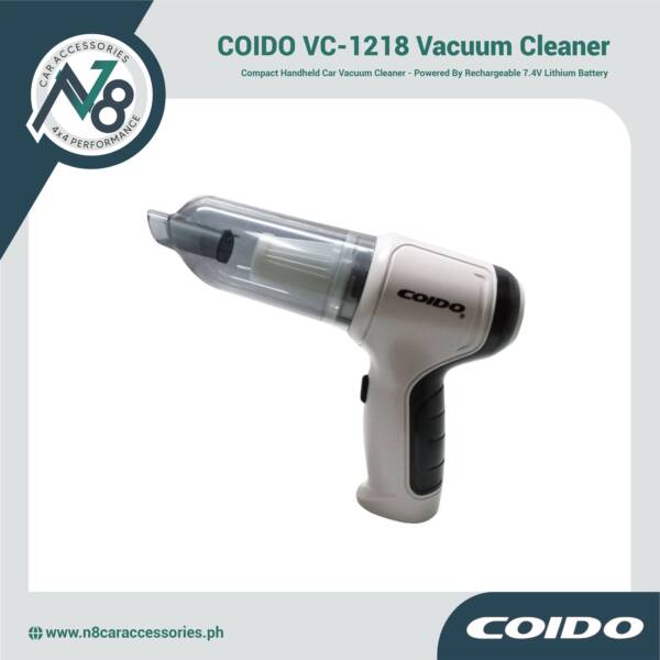 COIDO VC-1218 Rechargable Vacuum Cleaner 7.4V Battery Capacity Genuine