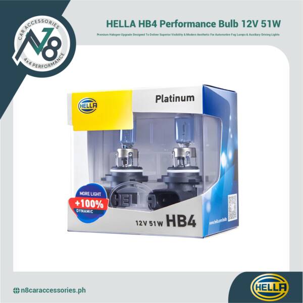 HELLA HB4 Performance Bulb 12V 51W Genuine