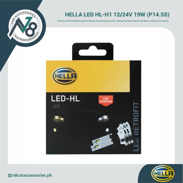 HELLA LED HL-H1 12/24V 19W (P14.5S) Genuine
