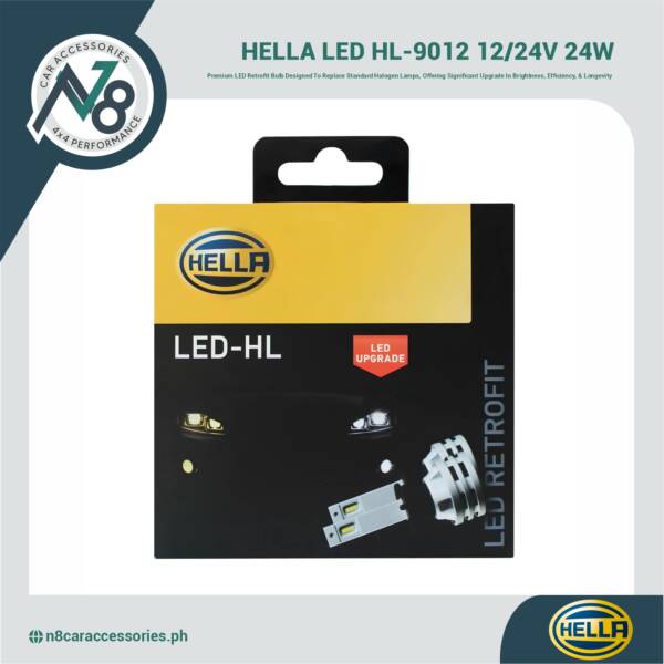 HELLA LED HL-9012 12/24V 24W Genuine