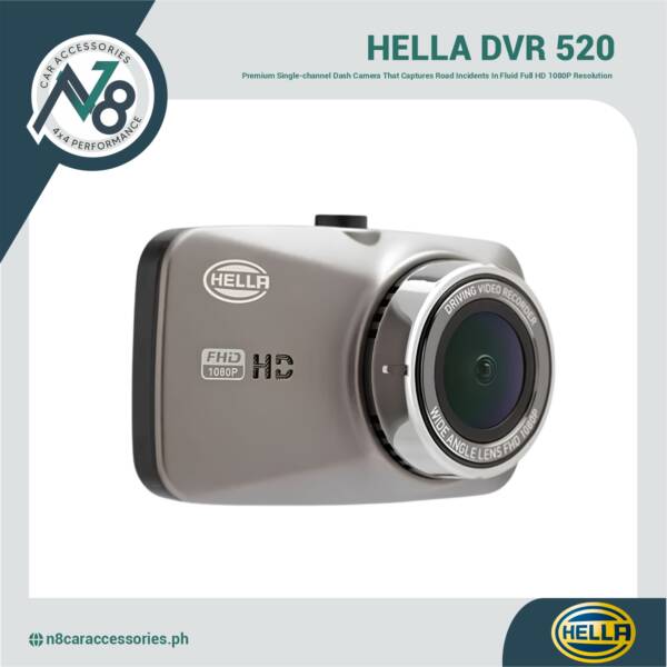 HELLA DVR 520 Full HD 1080P 2.7" LCD Display Car Video Recorder Camera Genuine