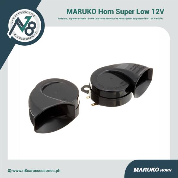 MARUKO Horn Super Low 12V Genuine