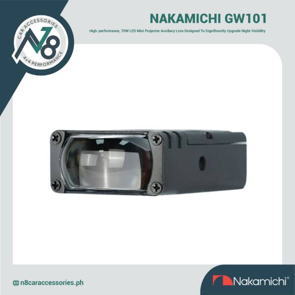 NAKAMICHI GW101 70W LED Auxiliary Projector Fog Light Genuine