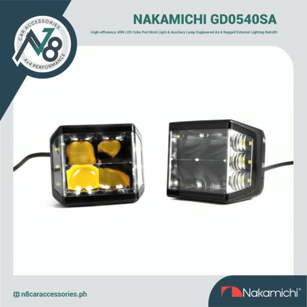 NAKAMICHI GD0540SA 5" 40W Off-Road LED Spotlight Genuine