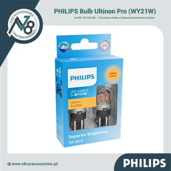 PHILIPS Bulb Ultinon Pro AU70C 12V LED SIG (WY21W) Genuine