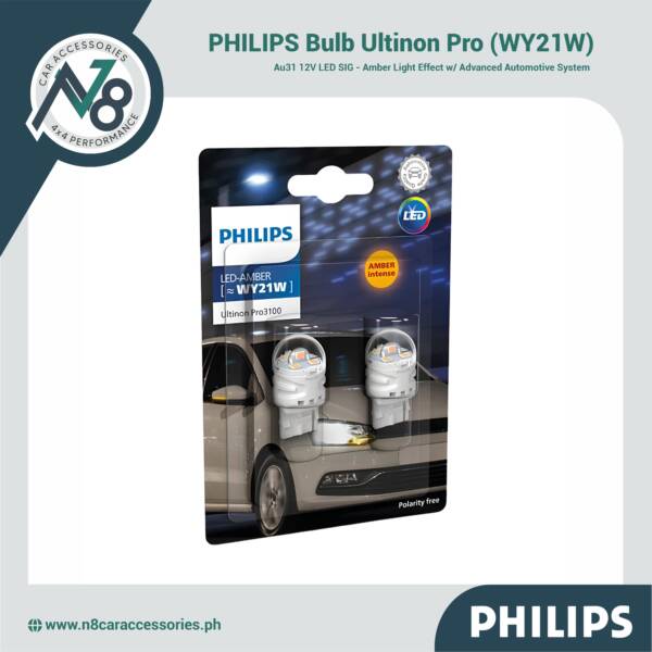 PHILIPS Bulb Ultinon Pro AU31 12V LED SIG (WY21W) Genuine