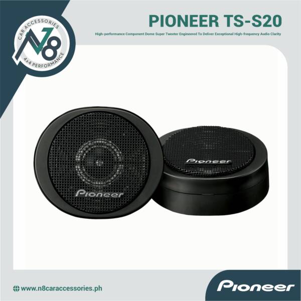 PIONEER TS-S20 20mm 200W High Power Super Tweeter Genuine